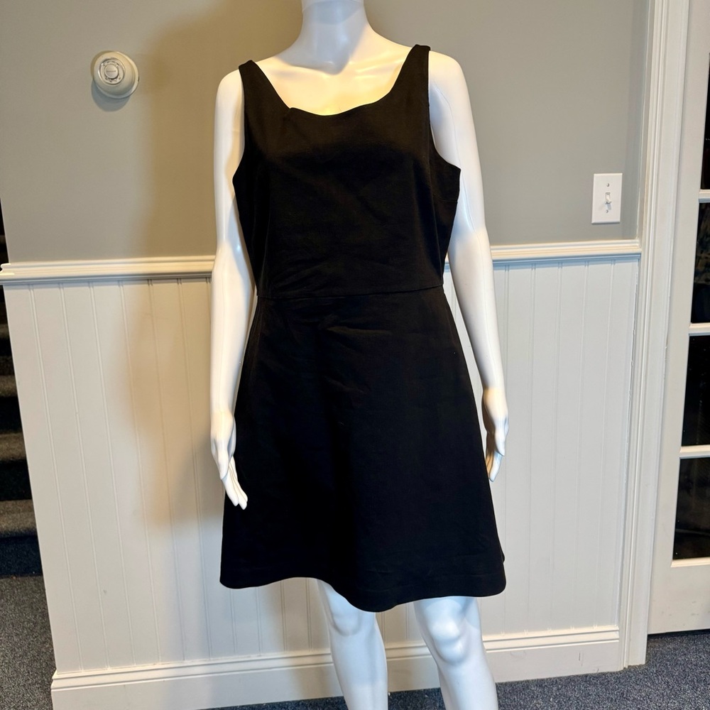 Theory Black Mini Dress